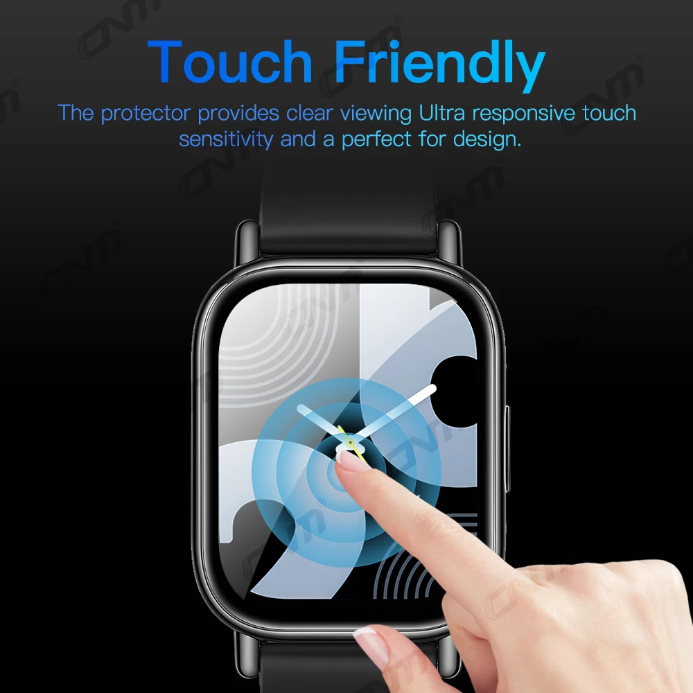 Protector de pantalla para Xiaomi Redmi Watch 5 Active / Lite HD, antiarañazos película protectora de cobertura completa, accesorios (no de vidrio) - imagen 4