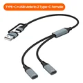 usb c to 2 type c