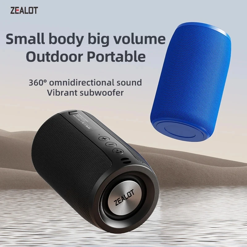 Subwoofer Altavoz Bluetooth portátil Mini Woofer inalámbrico pequeño impermeable AUX PC ordenador potente caja De sonido música Caixa De Som - imagen 3