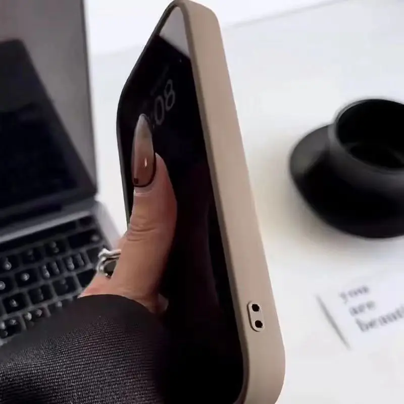 Lindo INS 3D amor corazón funda de teléfono de silicona para iPhone 17 16 15 Pro Max 16E funda iPhone 14 13 12 11 16 Plus 7 8 cubierta a prueba de golpes - imagen 3