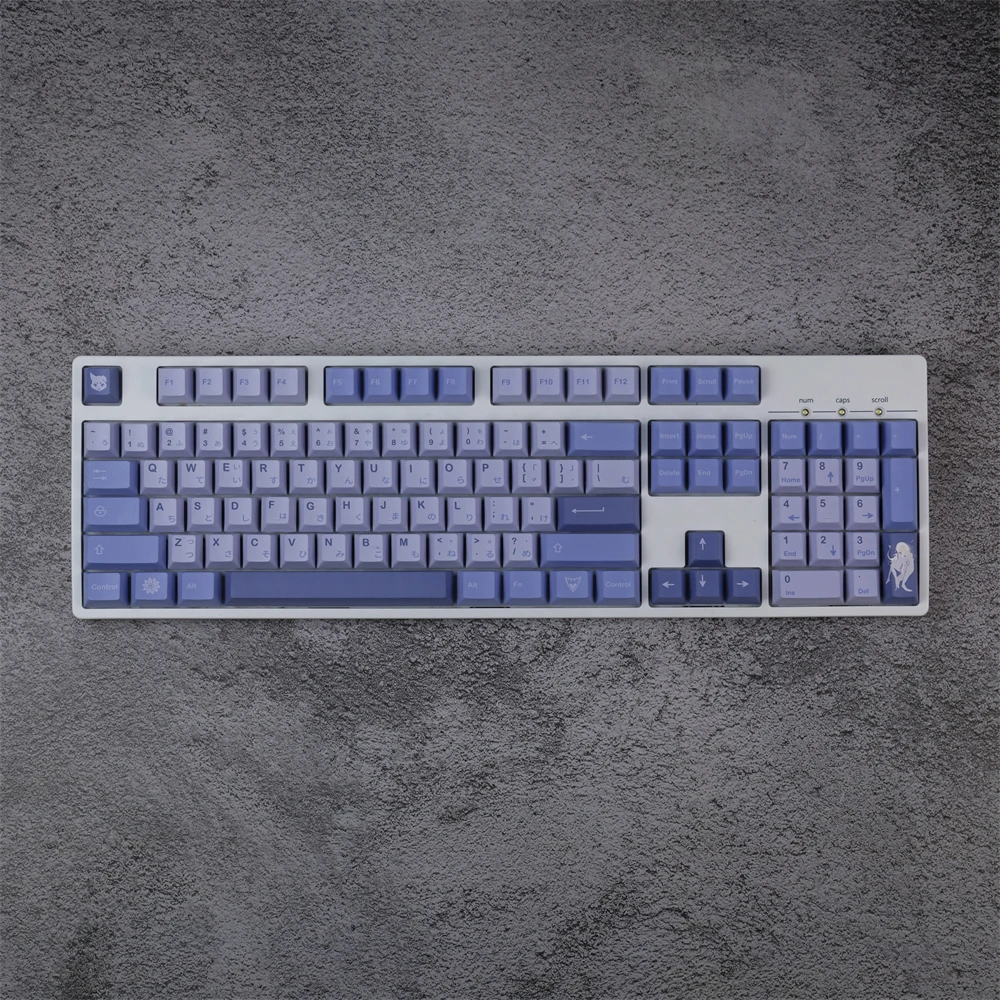 GMK Frozen Witch Keycaps, 140 teclas PBT Keycaps Cherry Profile DYE-SUB Teclas GMK personalizadas para teclado mecánico - imagen 4
