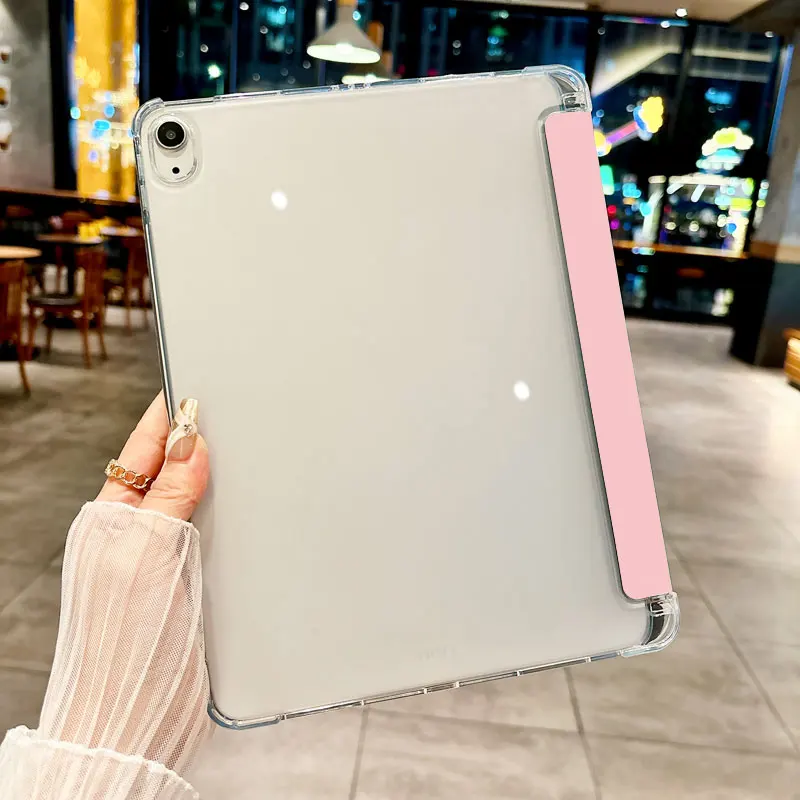Funda de tableta con lazo bonito rosa para iPad pro 10/11 pulgadas 2020/6/7th /8th /Air 3rd/Air 4th/9th gen/Air 5th Gen 2022/Air 11 Anti-caída - imagen 3