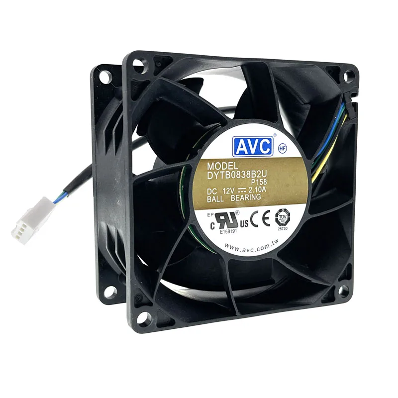 Ventilador PC 80mm PWM 12V Doble Rodamiento 10000RPM - imagen 2