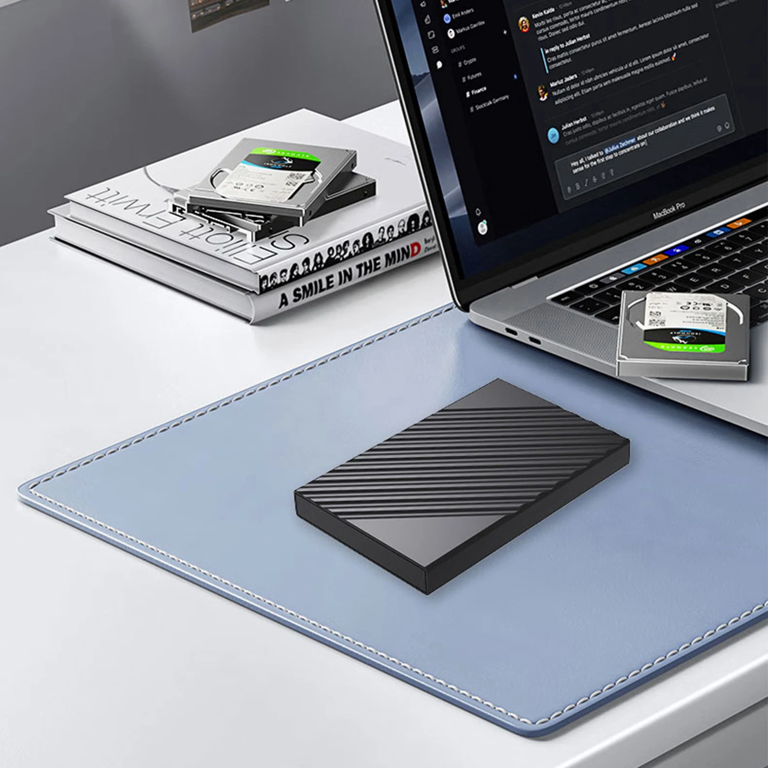 UTHAI Z200 Caja de disco duro portátil de 2,5 pulgadas USB 3.0/3.1 Caja de unidad mecánica desmontable con transmisión estable de 5 GBPS - imagen 4