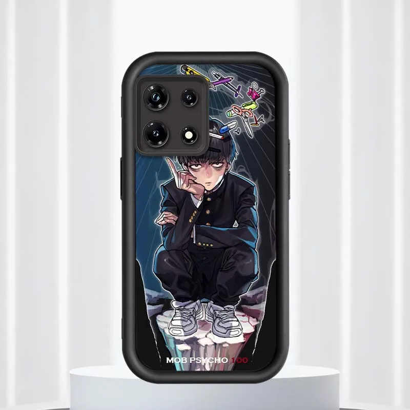 Mob Psycho 100 Anime para Infinix Tecno Spark Camon Smart Zero Go 1 7 8C 9 10 30 40 Plus cubierta de la caja del teléfono de la escalera del ojo - imagen 5