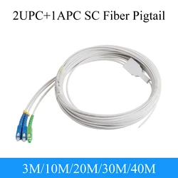 Cable Fibra Óptica SC Monomodo Simplex Interior 3 Núcleos