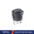 ON-OFF-ON 3Pin Black