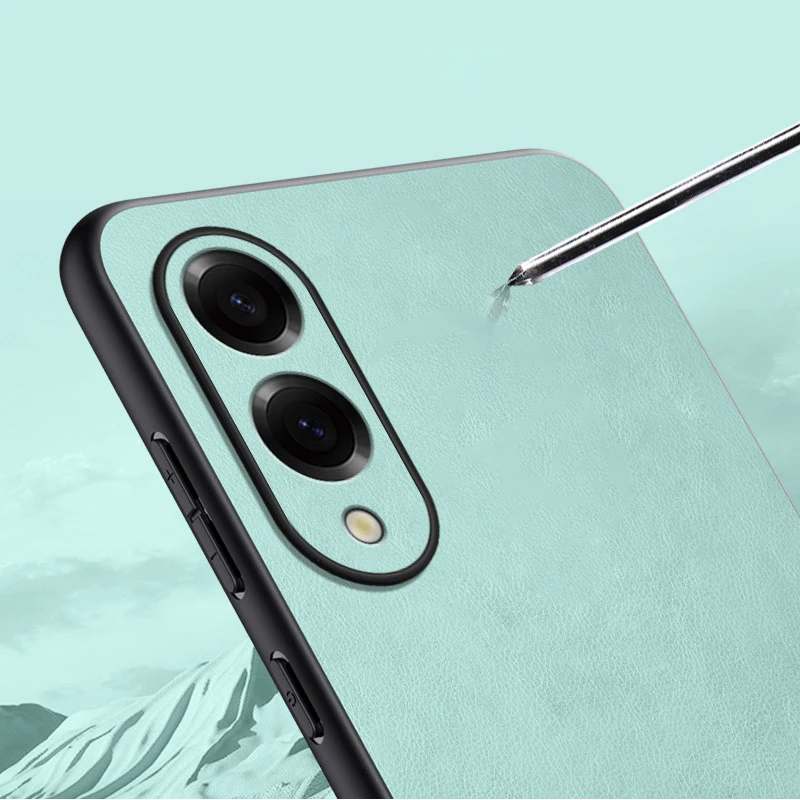 Funda de cuero para Samsung Galaxy S25 Edge Slim 5G patrón de empalme funda de teléfono dura de silicona a prueba de golpes SamsungGalaxyS25EdgeSlim - imagen 5