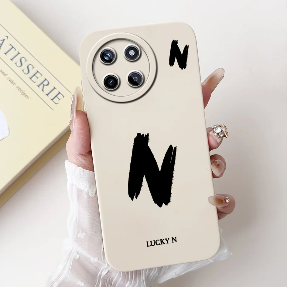 Para Realme 11 4G Funda RMX3636 Funda lindas letras Fundas de silicona suave para Realme 11X 11 5G RMX3780 RMX3785 Funda en Realme11 Capa - imagen 5