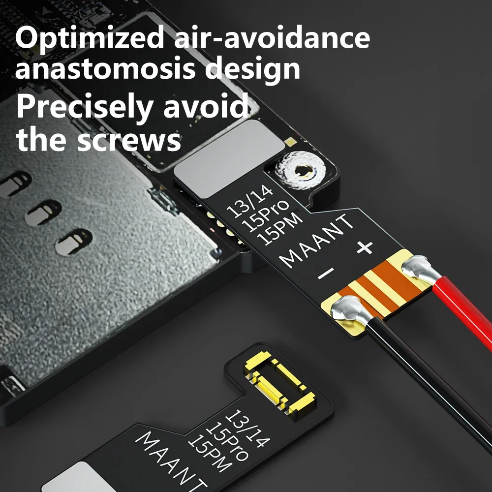 MaAnt M062 teléfonos de fila suave hebilla de batería mantenimiento de la placa base Cable de arranque de energía conector FPC reparación de soldadura de batería - imagen 4