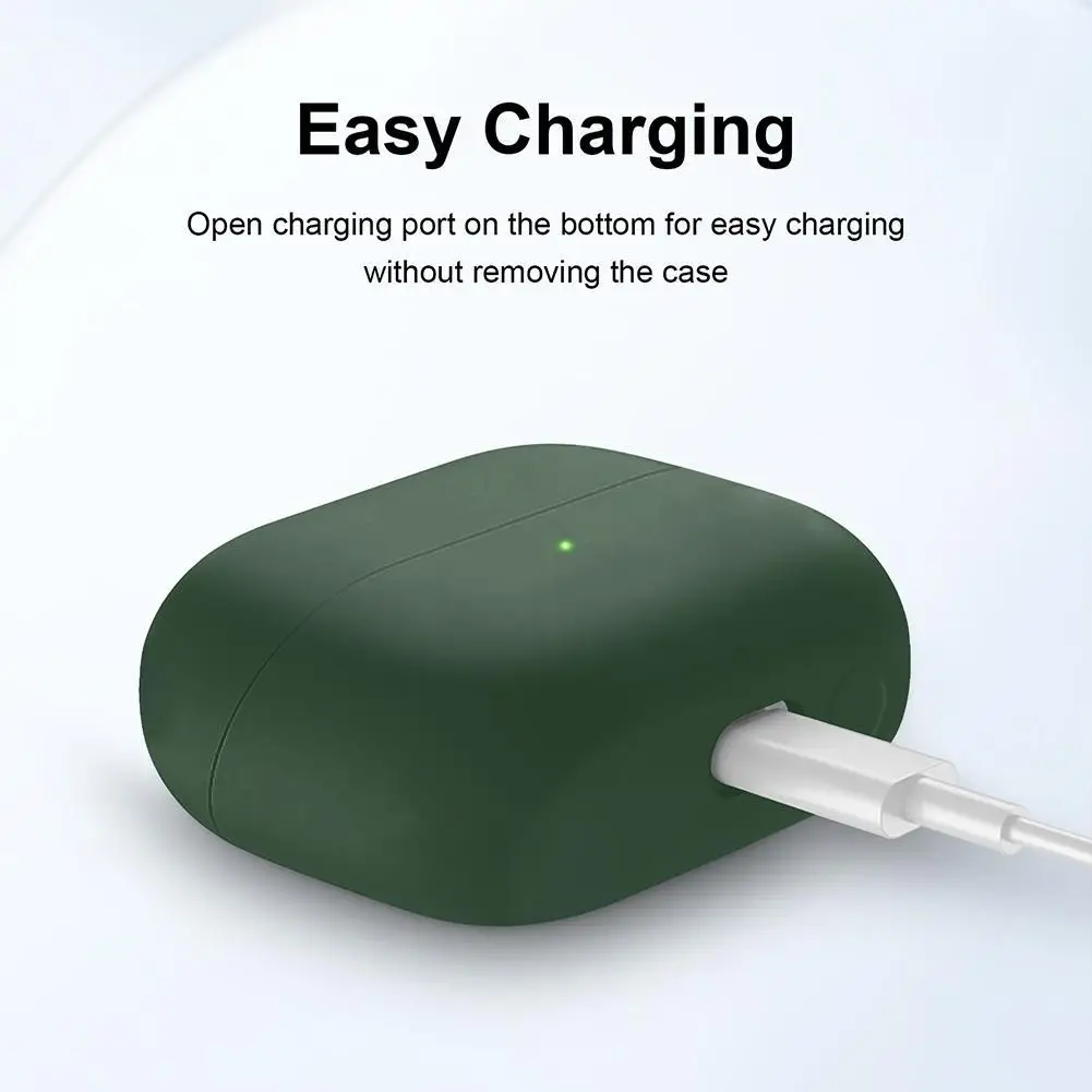 Funda de silicona para SAMSUNG Galaxy Buds 3 AI, auriculares inalámbricos con Bluetooth, funda protectora con mosquetón - imagen 4