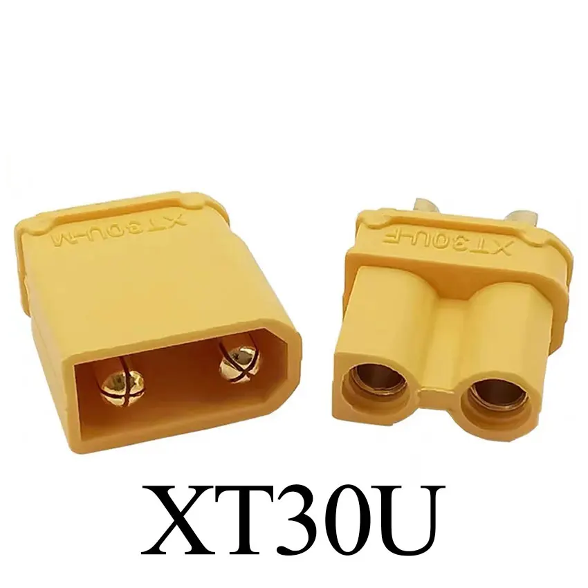 1 Uds conector XT30 2mm conector Banana XT30 XT30U macho hembra conector tipo bala enchufe para RC FPV coche Lipo piezas de batería - imagen 3