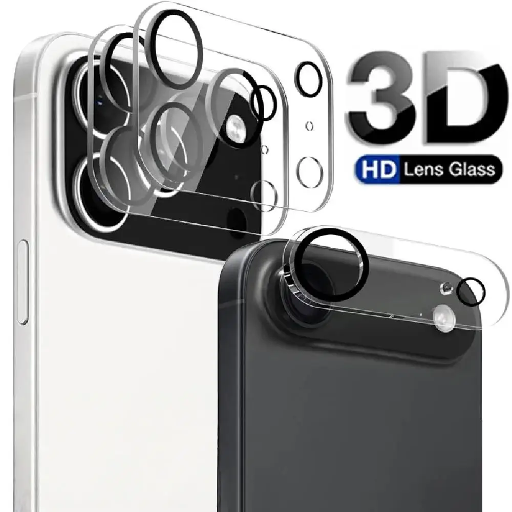 2 + 2 4 en 1 Protección de Privacidad Vidrio + Lente de Cámara 3D Protector de Pantalla Transparente Anti Peep para iPhone 17 16 15 Pro Max 13mini 14 Plus 16e - imagen 5
