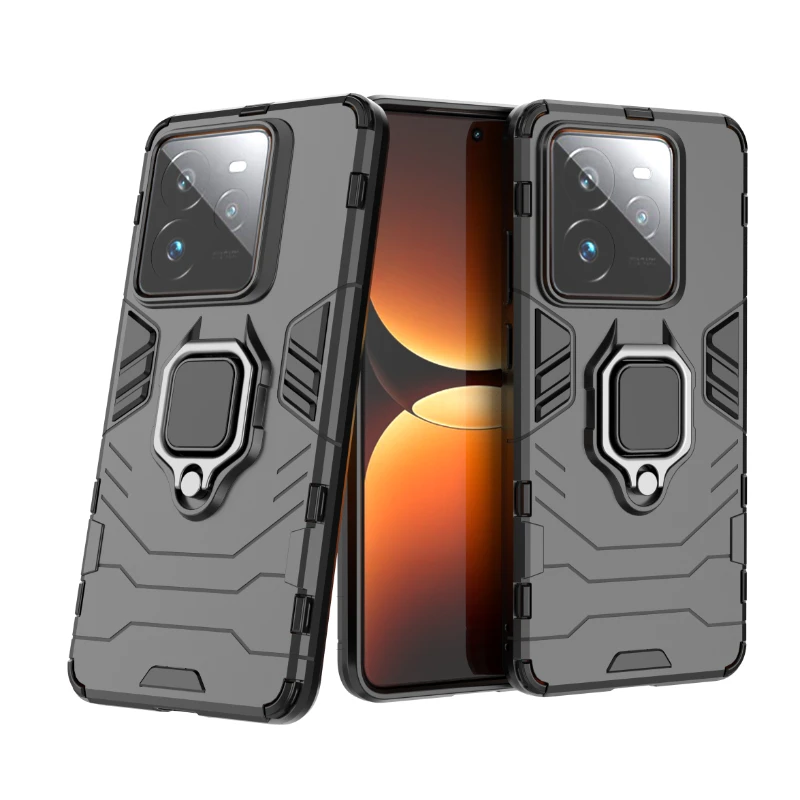 Para OPPO Realme GT7 Pro 5g Funda trasera para teléfono armadura a prueba de golpes soporte de anillo de Metal anticaída protección magnética Fundas Coque - imagen 2