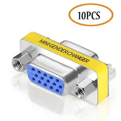 Adaptador VGA Hembra-Hembra DB15 – Conector SVGA para Monitor PC