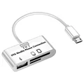 3in1 Micro USB white