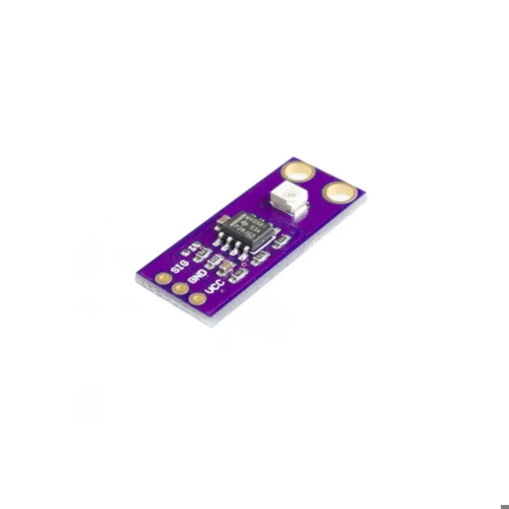 Módulo de Sensor de detección UV GUVA-S12SD, Sensor de luz S12SD, Kit Diy, módulo de placa PCB electrónica 240nm-370nm para Arduino - imagen 2