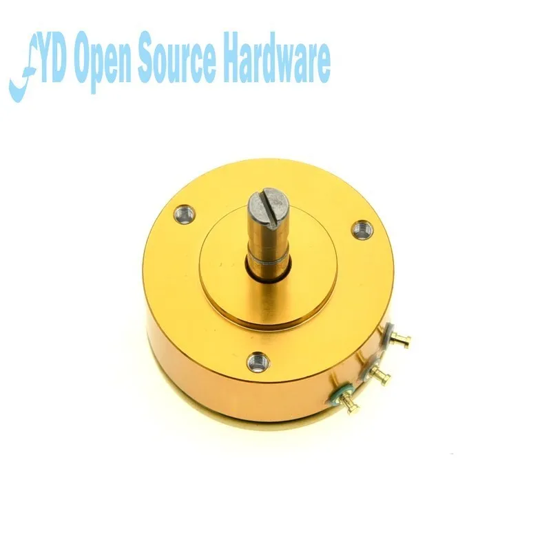 Potenciómetro de plástico conductor de precisión piezas, Sensor de desplazamiento Angular, 1K, 2K, 5K, 10K, lineal 0.5%, 1 WDD35D-4 - imagen 2