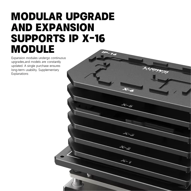 LUOWEI HS3Pro Motherboard Laminated Heating Platform Kit for IPhone X-16 Series Motherboard Laminated Heating Repair Tool - imagen 2