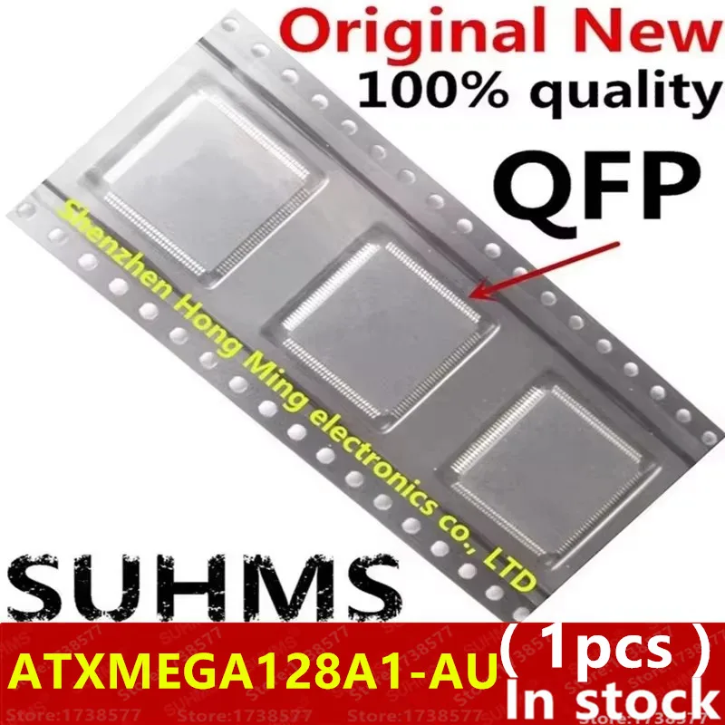 (1 pieza) 100% nuevo ATXMEGA128A1-AU ATXMEGA128A1U-AU XMEGA128A1U QFP-100