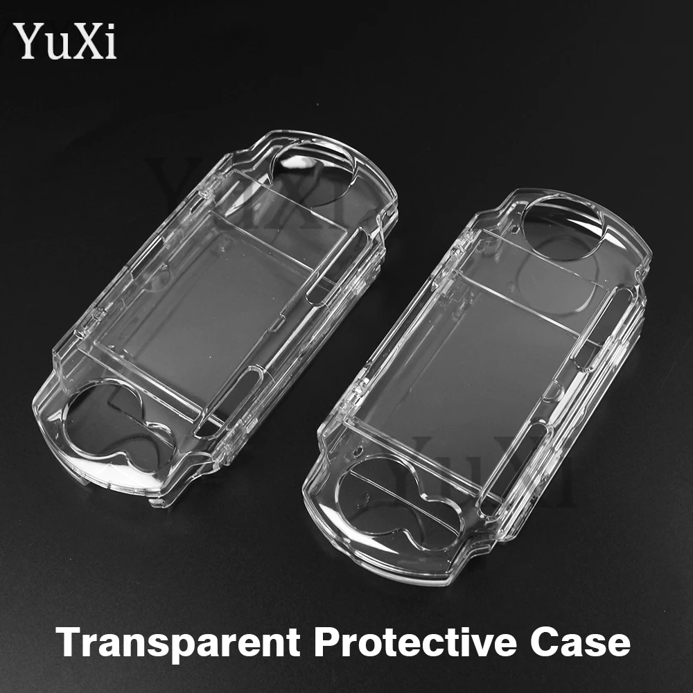 1 funda carcasa transparente para PSP 1000 2000 3000 carcasa protectora de cristal funda protectora transparente dura - imagen 5