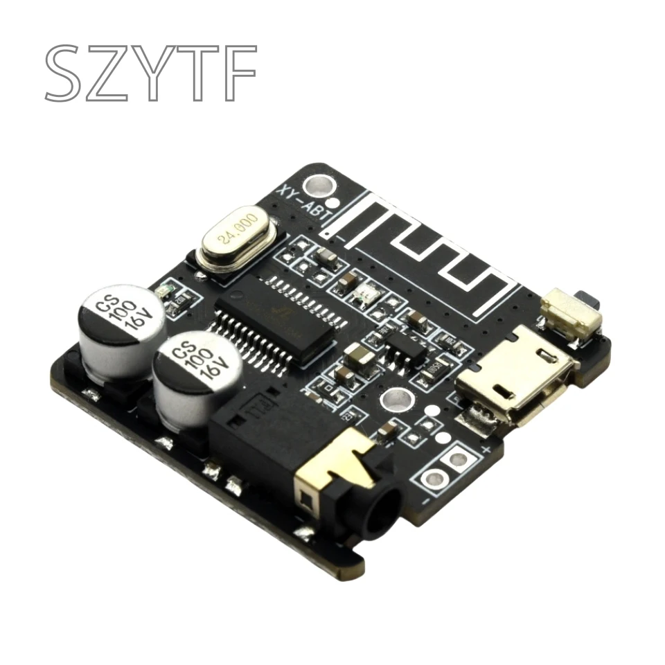 Módulo receptor de Audio Bluetooth 5,0 DIY, placa de decodificación MP3 Bluetooth, altavoz de coche, placa amplificadora de potencia de Audio ABT - imagen 3
