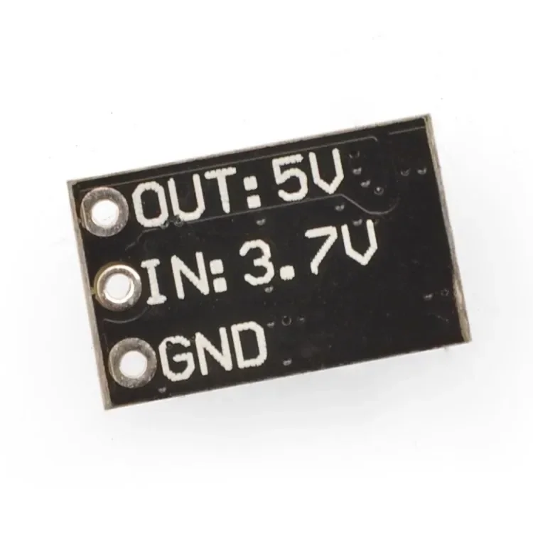 5 uds nuevo DC-DC 3,7 V a 5V regulador de refuerzo de voltaje Micro módulo de potencia para 1S cepillado FPV Tinywhoop Drones piezas de bricolaje - imagen 4