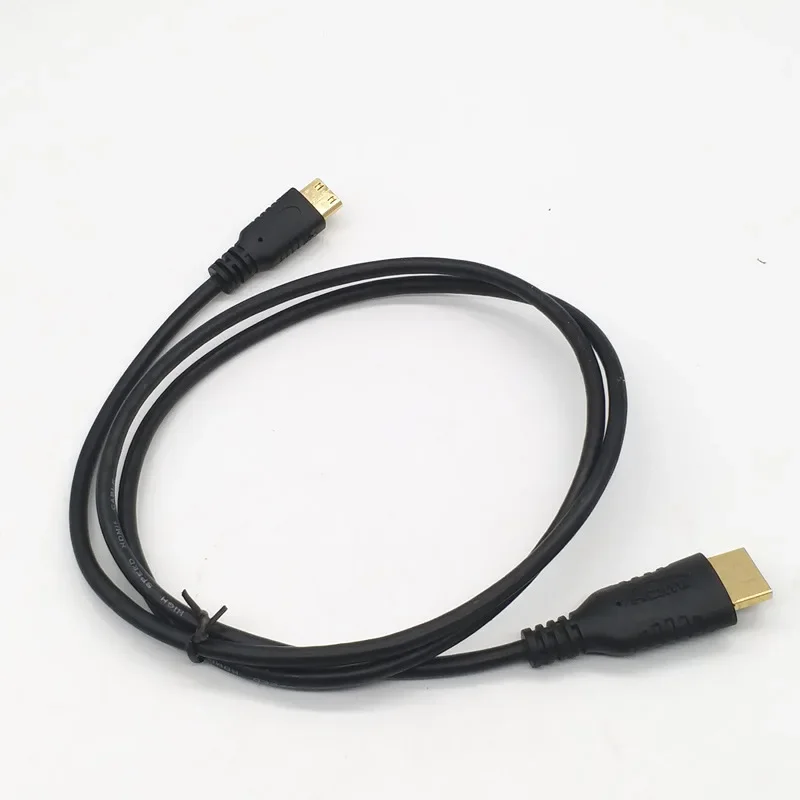 Mini HDMI compatible con HDMI Cable de Audio y vídeo 0,5 m 1m 1,5 m 3m para cámara videocámara DSLR tableta tarjeta de vídeo - imagen 3