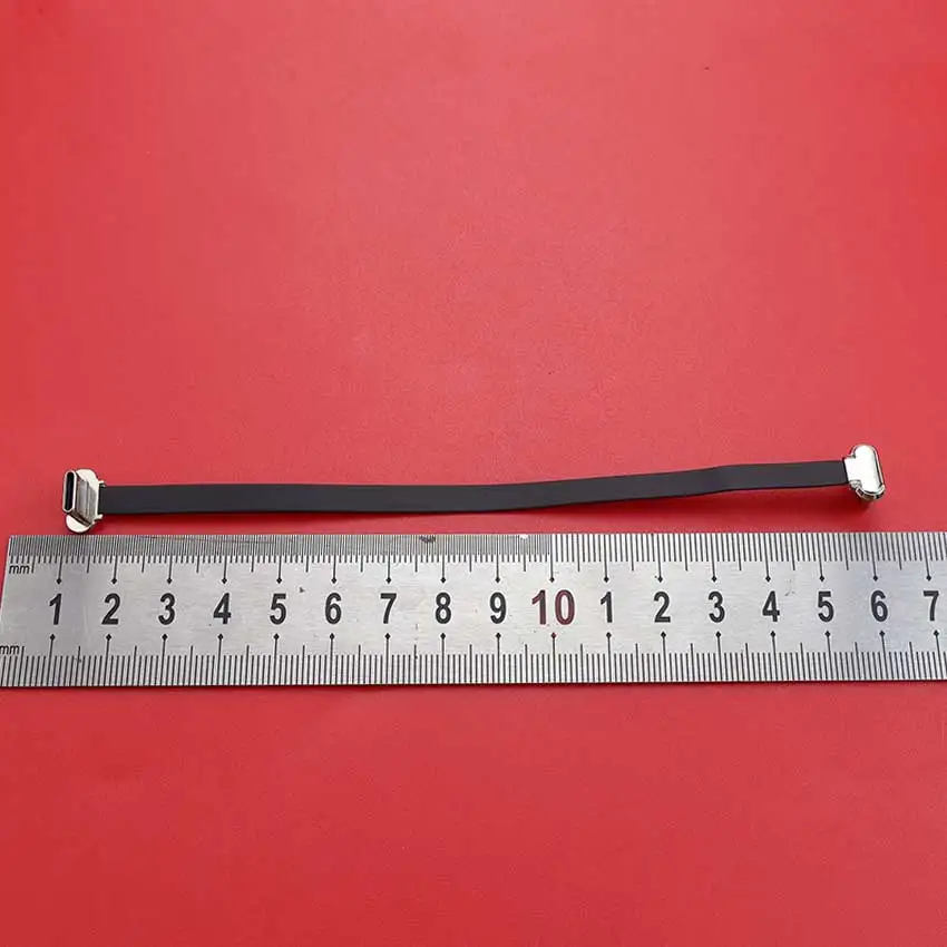 Cltgxdd conector USB tipo C USB C FPC Cable plano suave Cable de carga macho a macho extensión de Cable de carga rápida para teléfono - imagen 4