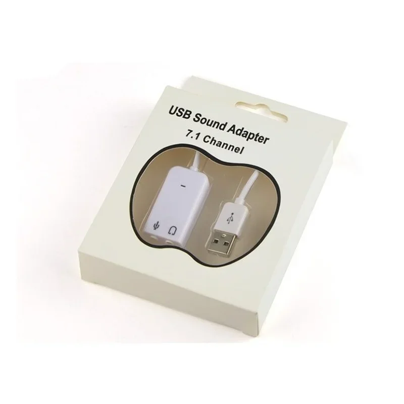 Tarjeta de sonido USB externa 7,1, conector de 3,5mm, adaptador de Audio USB, auricular, micrófono, tarjeta de sonido para Macbook, ordenador, portátil y PC - imagen 5