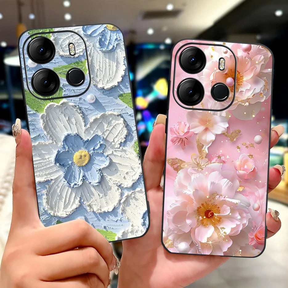 For Tecno Spark GO 2023 Case BF7n New Fashion Colorful Painted Cover Soft TPU Phone Case For Tecno Spark Go 2023 Back Cover Bags - imagen 4