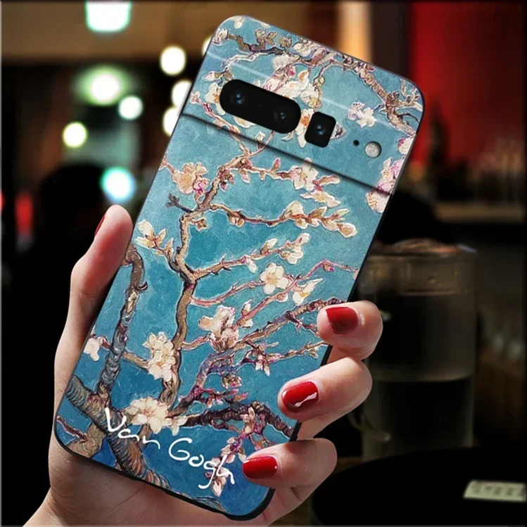 Para Funda Google Pixel 9 8 7 Pro 8Pro 9Pro XL 7A Funda para Google Pixel8 Pixel9 Pro Funda bonita arte 3D Funda de teléfono a prueba de golpes - imagen 5