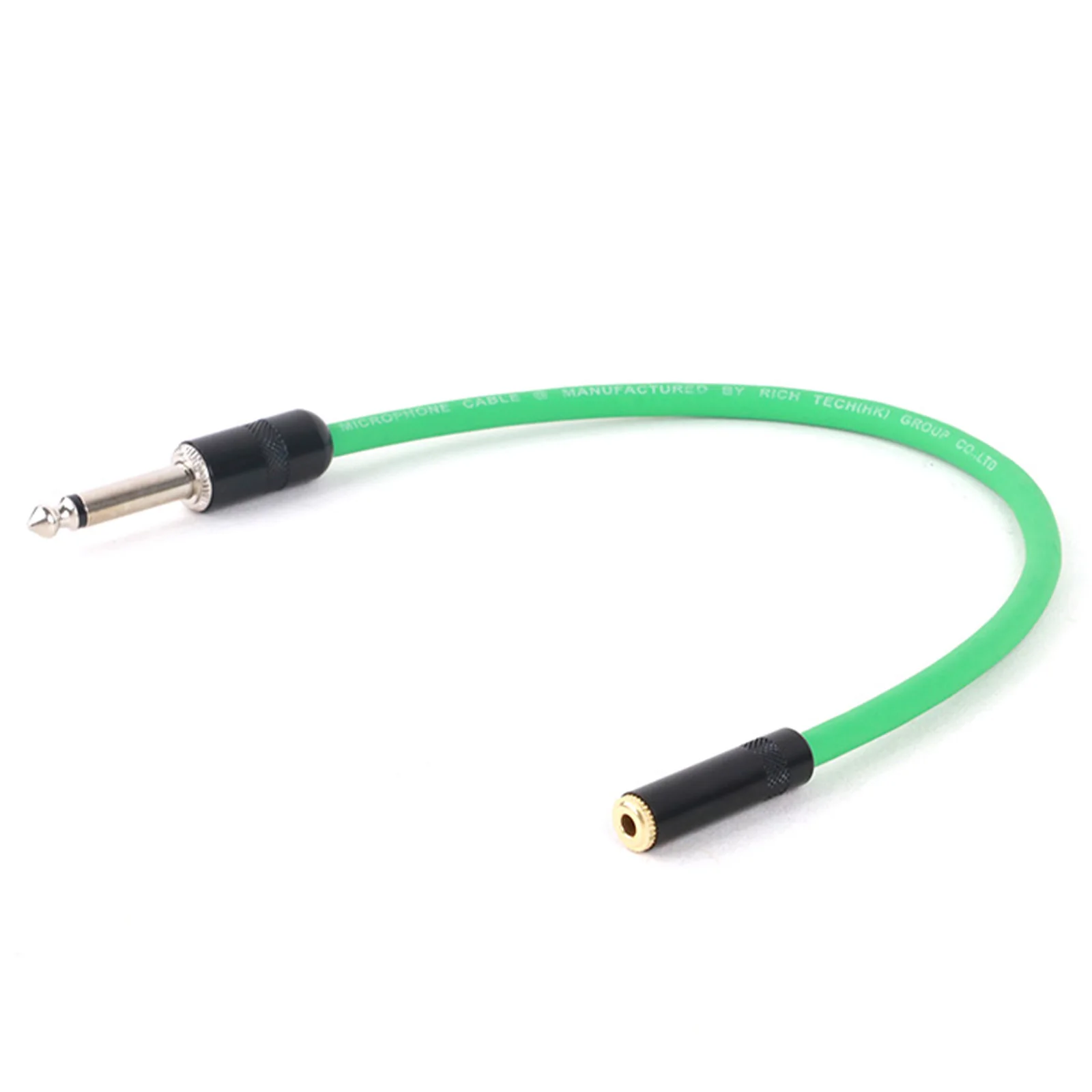 Guguo-conector hembra TRS estéreo de 3,5mm, Cable de 6,35mm Mono TS macho para micrófonos de guitarra, Etc. 0,3 M-15M - imagen 4