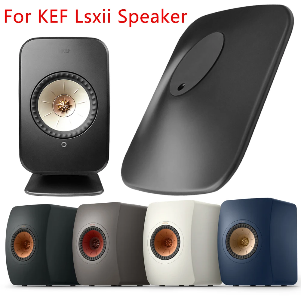 Soportes de altavoz de escritorio para altavoz KEF Lsxii, Base de mesa, altavoz de estudio de escritorio de silicona, accesorios para altavoces