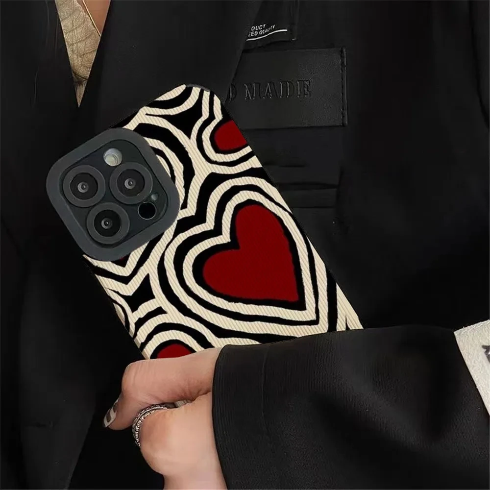 Funda de silicona con corazones de amor románticos para Samsung Galaxy, funda de teléfono para Samsung Galaxy A54, 5G, A52, A50, A51, A31, A32, A33, A21S, A53, A71, A72, A73, A12, A13, A14 - imagen 3