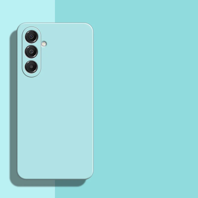 Para Samsung Galaxy A17 funda para Samsung A17 A07 5G funda Original de goma de silicona líquida parachoques a prueba de golpes para Galaxy A17 A07 - imagen 4