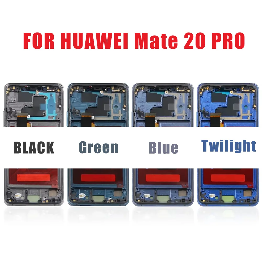 100% probado para Huawei Mate 20 Pro pantalla LCD LYA-L09 L29 AL00 reemplazo del ensamblaje del digitalizador de pantalla táctil para Mate 20 Pro LCD - imagen 4