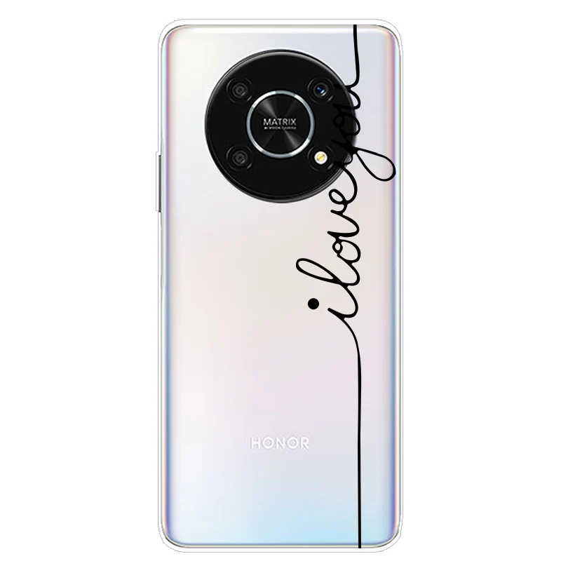 Funda de silicona para Honor Magic4 Lite 5G, carcasa transparente de TPU suave para Honor Magic 4 Lite, Magic4 Pro 5G - imagen 2