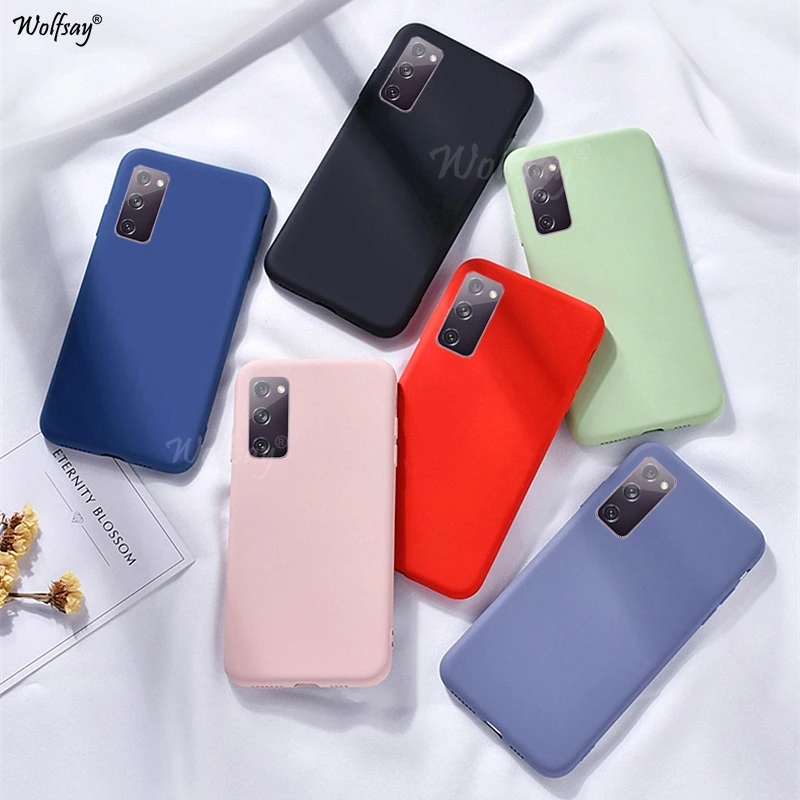 Para Samsung Galaxy S20 FE Funda para Samsung S20 FE Ultra Funda protectora suave de silicona líquida Funda para Galaxy S20 FE 5G - imagen 2