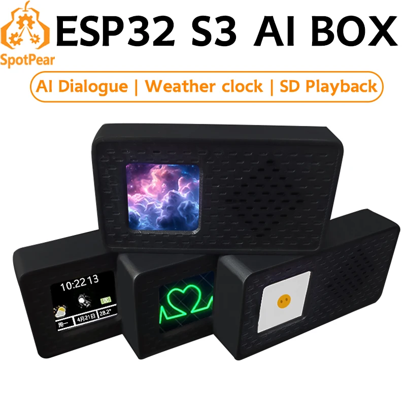 DeepSeek AI Chat Box ESP32-S3 1,3 pulgadas LCD escritorio N16R8 Placa de desarrollo pantalla Wifi estación meteorológica TimeClock para XiaoZhi - imagen 2