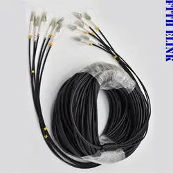 FTTHELINK Cable fibra óptica OM3 multimodo TPU blindado SC LC APC