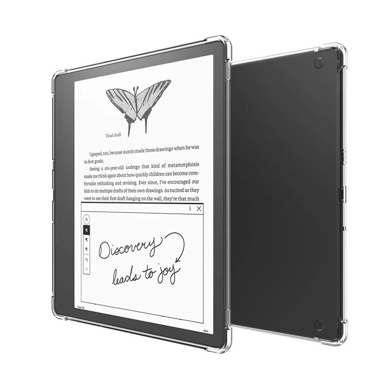 Para Kindle Scribe 10,2 "2024 funda transparente bolsas de aire protección suave de TPU a prueba de golpes Capa Fundas Shell para Kindle Scribe 2022 - imagen 5
