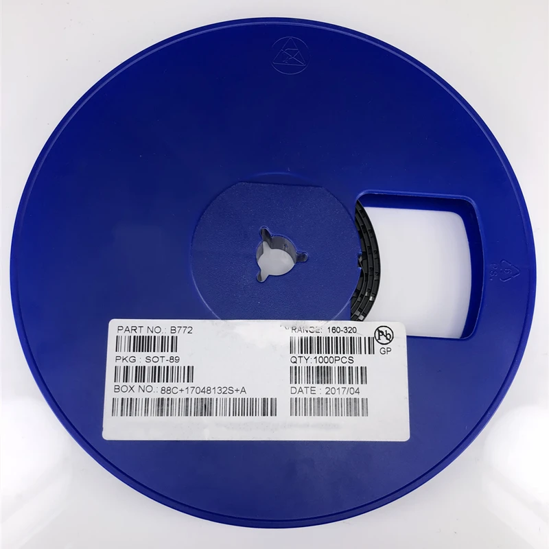 (50 uds) B772 SOT-89 2SB772 SMD PNP triodo transistor de potencia media - imagen 3