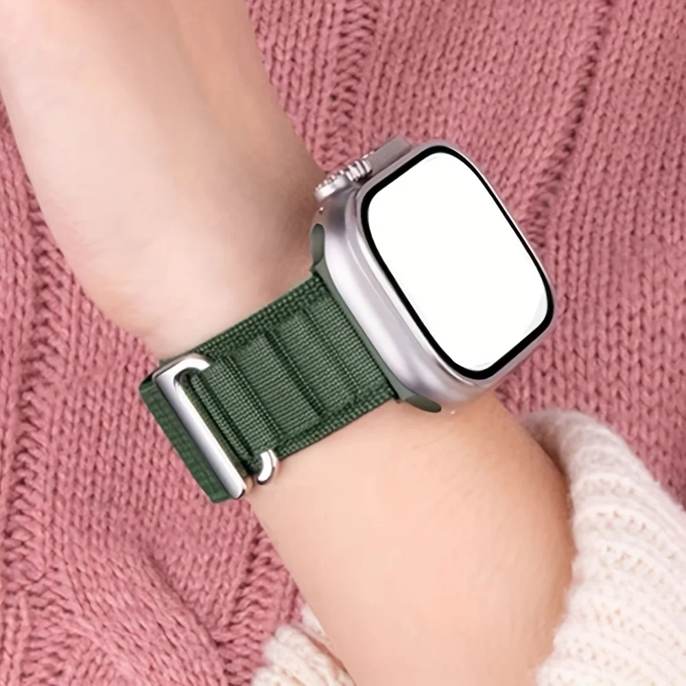 Correa Alpine para Apple Watch Band 45mm 49mm Iwatch Series 10 42mm 46mm 9 8 7 Se Ultra 2 correa de reloj 44mm 41mm 40mm pulsera de nailon