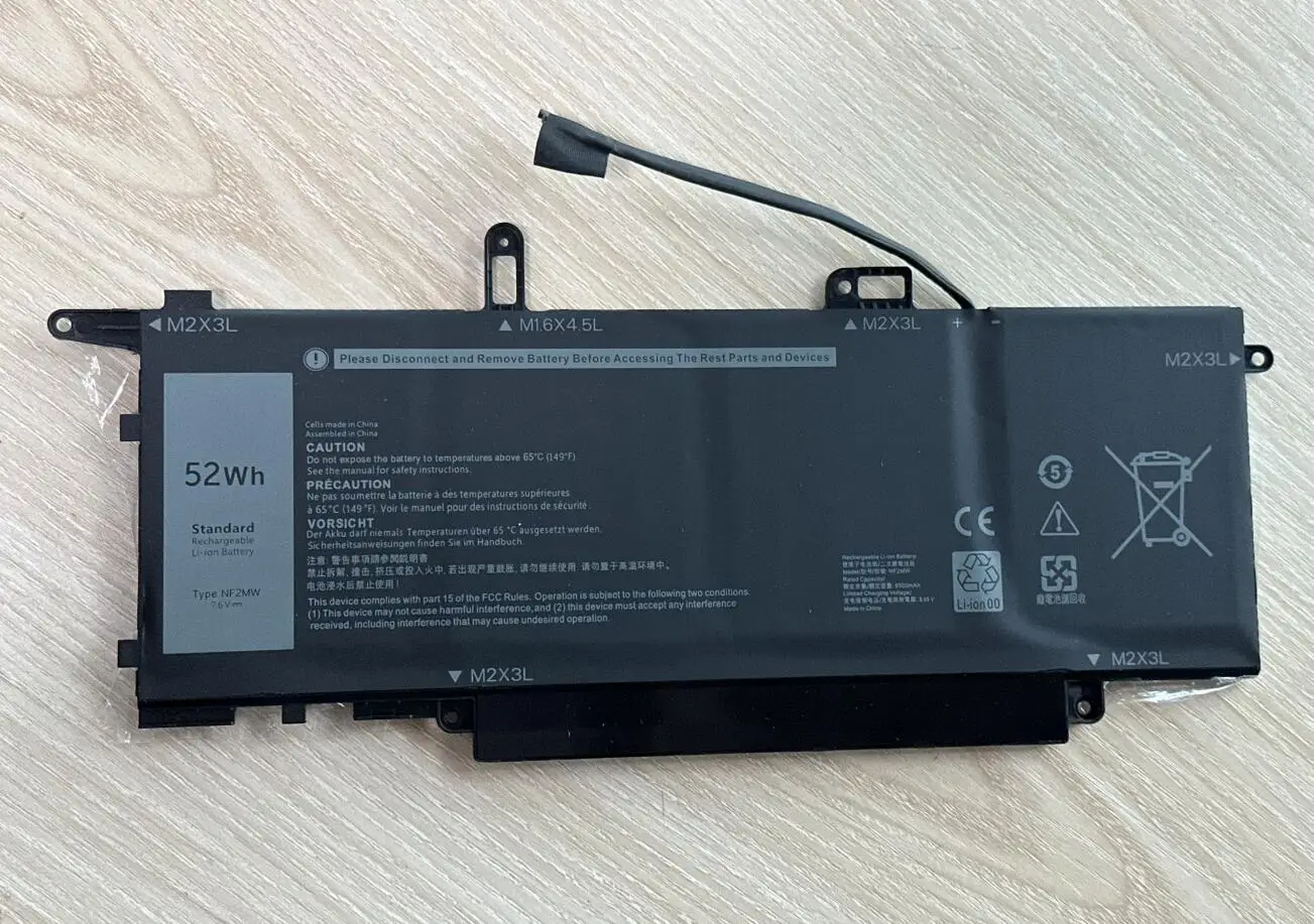 SeagullStar nueva batería NF2MW 52Wh para Dell Latitude 7400 7260 7270 9410 2 en 1 7146W 0C76H7 - imagen 4