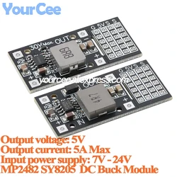 Módulo reductor DC-DC Buck 7-30V a 5V 5A para fuente conmutada