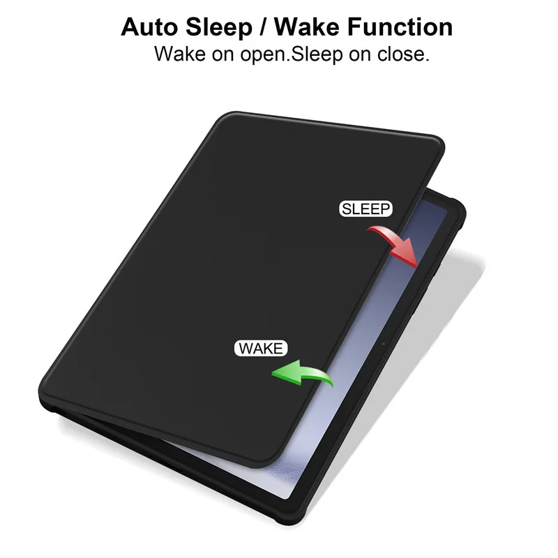 Para Samsung Galaxy Tab A9 + Plus 11 pulgadas SM-X210 giratorio con portalápices funda inteligente para tableta samsung A9 8,7 "fundas para tableta - imagen 2