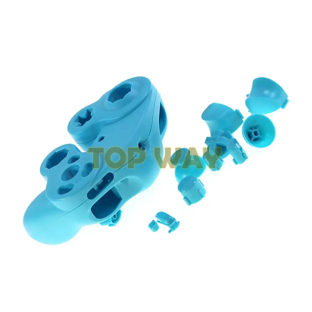 1 Juego de accesorios protectores para Nintendo NGC Gamecube, cubierta de carcasa transparente, carcasa de botón con mango - imagen 5