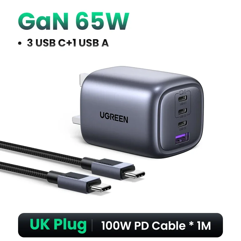 UK 4 Ports Cable Set
