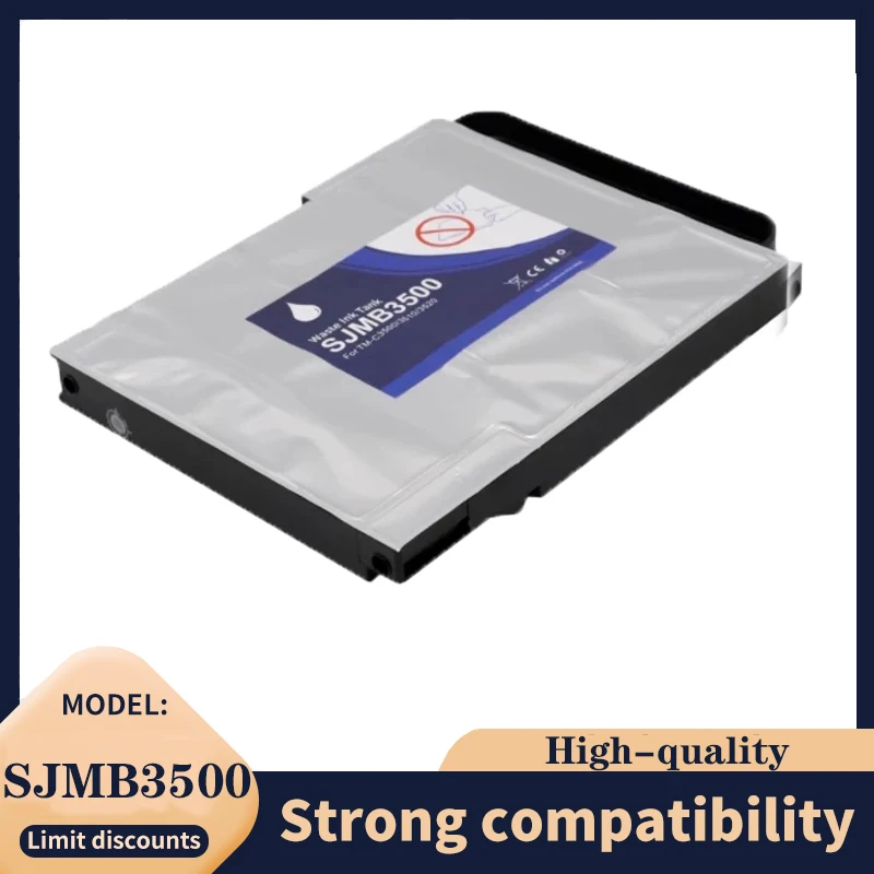 Tanque de tinta de desecho SJMB3500 con Chip, caja de mantenimiento de tinta para impresora de etiquetas a Color Epson TM-C3500, C3510, C3520, SJMB3500
